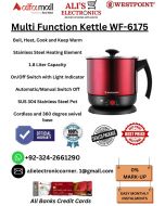 WESTPOINT MULTI FUNCTION KETTLE WF-6175 On Easy Monthly Installments By ALI's Electronics