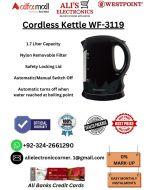 WESTPOINT CORDLESS KETTLE WF-3119 On Easy Monthly Installments By ALI's Electronics