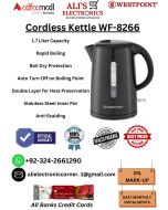 WESTPOINT CORDLESS KETTLE WF-8266 On Easy Monthly Installments By ALI's Electronics