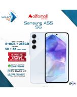 Samsung A55 5G 8+8gb 256gb On Easy Installments (12 Months) with 1 Year Brand Warranty & PTA Approved With Free Gift by SALAMTEC & BEST PRICES
