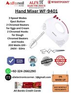 WESTPOINT Hand Mixer WF-9401 On Easy Monthly Installments By ALI's Electronics