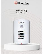 Glam Gas Water Heater EWH-15 Geyser (60L) | Water Geyser Electric | 0% Installment Available