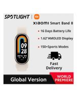 Xiaomi Mi Band 8 Smart Bracelet Chinese Version Blood Oxygen Fitness Tracker Heart Rate Monitor Waterproof Long Battery Life (GOLD) - ON INSTALLMENT