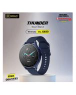 YOLO Thunder BT Calling Smart Watch 1.32 Inches HD Display Heart Rate Sensor SpO2 Monitor Music Playback Built-in Speaker and Microphone - ON INSTALLMENT