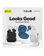 YOLO YoPod2 True Wireless Earphones | Super Low Latency Mode | Environment Noise Cancellation Earbuds | Bluetooth 5.2 Earbphones | Bass Boosted Drivers - ON INSTALLMENT