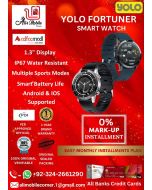 YOLO FORTUNER Smart Watch Android & IOS Supported For Men And Women On Easy Monthly Installments By ALI's Mobile