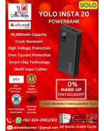 YOLO INSTA 20 POWERBANK On Easy Monthly Installments By ALI's Mobile