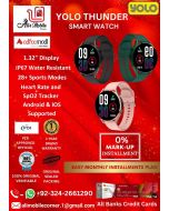 YOLO THUNDER Smart Watch Android & IOS Supported For Men & Women On Easy Monthly Installments By ALI's Mobile