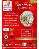 YOLO YOLEX DESIGNER SMART WATCH On Easy Monthly Installments By ALI's Mobile