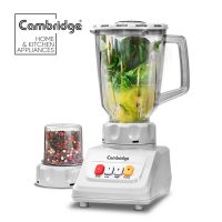 Cambridge BL 304 Blender with Mill 2 in 1 Home Appliance Electricity Saving White Color 2 Year Warranty