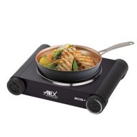 Anex Hot plate single (1500 W) (AG-2061) With Free Delivery - Easy Monthly Installment - Spark Technologies