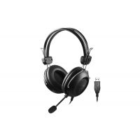 A4Tech ComfortFit Stereo USB Headset (HU-35) Black With Free Delivery On Installment By Spark Technologies.