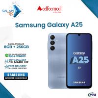 Samsung A25 8GB RAM 256GB Storage On Easy Installments with 1 Year Brand Warranty & PTA Approved by SALAMTEC & BEST PRICES