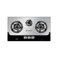 Nasgas Built In Hob DG-111 BK (Steel Top) Auto Ignition Non Stick - Without Installments 