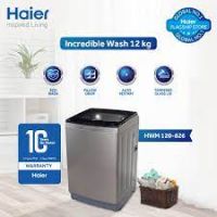 HWM 120-826/ Haier -12kg/ Quick Wash Series/Fully Automatic/ Top Loading Washing Machine/ 10 Years Brand Warranty. ON INSTALMENTS