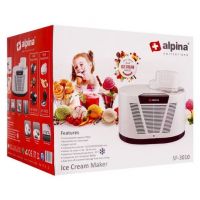 Alpina Ice Cream Maker with Compressor 150W SF-3010 With Free Delivery - Easy Monthly Installment - Spark Technologies