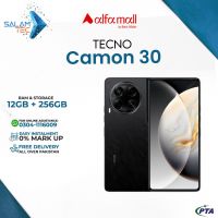 Tecno Camon 30 12GB RAM 256GB Storage On Easy Installments (12 Months) with 1 Year Brand Warranty & PTA Approved With Free Gift by SALAMTEC & BEST PRICES