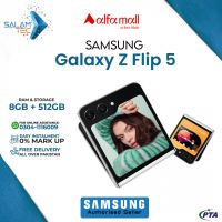Samsung Galaxy Z Flip 5 8GB RAM 512GB Storage On Easy Installments (12 Months) with 1 Year Brand Warranty & PTA Approved With Free Gift by SALAMTEC & BEST PRICES