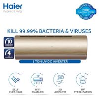 Haier 1 Ton Inverter AC HSU-12HJUV With UVC Sterilization (Installment) - ET