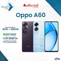 Oppo A60 8GB RAM 256GB Storage On Easy Installments with 1 Year Brand Warranty & PTA Approved by SALAMTEC & BEST PRICES