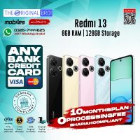 Redmi 13 | 8GB RAM | 128GB Storage | 10 Months Installment | PTA Approved | 1 Year Warranty | The Original Bro Mobiles