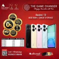 Redmi 13 8GB RAM 128GB Storage | Installments Upto 12 Months - The Game Changer