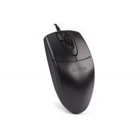 A4Tech OP-620D Wired Optical Mouse - 2x Click Button - 1000 DPI - For PC/Laptop - Black