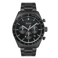 Hugo Boss Men’s Chronograph Quartz Stainless Steel Black Dial 44mm Watch 1513675 On 12 Months Installments At 0% Markup