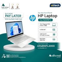 HP Laptop 15s-FQ5098TU | Intel®Core™ i5-1235U | 8GB DDR4 - 512GB SSD | Installment With Any Bank Credit Card Upto 10 Months | ALLTECH
