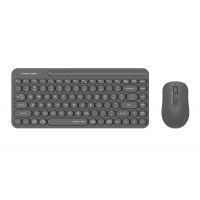 A4Tech QuietKey Compact Combo Desktop (FG3200 Air) Grey With Free Delivery On Installment By Spark Technologies.