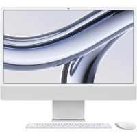 Apple iMac Z19D00019T - M3 Chip 8 Core CPU 16GB 512GB SSD 24" 4.5K Retina XDR Display 10 Core GPU Magic Mouse & Magic Keyboard with Touch ID included MACOS (Silver, 2023) (Installment)
