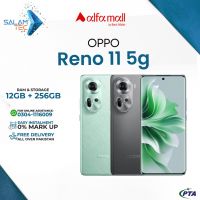 Oppo Reno 11 5G 12GB RAM 256GB Storage On Easy Installments with 1 Year Brand Warranty & PTA Approved by SALAMTEC & BEST PRICES