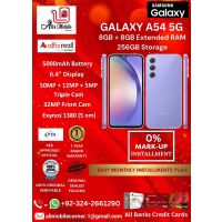 SAMSUNG GALAXY A54 5G (8GB+8GB EXTENDED RAM & 256GB ROM) On Easy Monthly Installments By ALI's Mobile