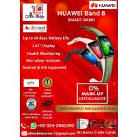 HUAWEI BAND 8 Android & IOS Supported For Men & Women On Easy Monthly Installments By ALI's Mobile