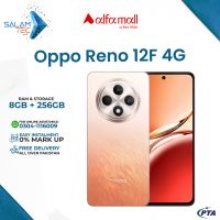 Oppo Reno 12F 4G 8GB RAM 256GB Storage On Easy Installments with 1 Year Brand Warranty & PTA Approved by SALAMTEC & BEST PRICES12