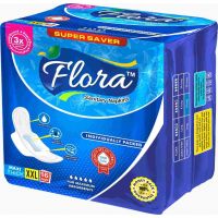 Flora Sanitary Napkins Size XXL 16s x1