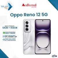 Oppo Reno 12 5G 12GB RAM 512GB Storage On Easy Installments with 1 Year Brand Warranty & PTA Approved by SALAMTEC & BEST PRICES