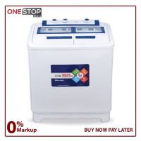 Nasgas Washing Machine 10KG NWM-502 Plastic top Brand Warranty - Installments