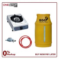 BGC LPG Composite Cylinder 10Kg (Package : Grip Stove , Gas Pipe & 3 Star Regulator) - Installments