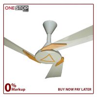 GFC Ceiling Fan 56 Inch Monet Model High quality paint for superior finishing Energy Efficient Electrical Steel Sheet -9 9.9% Pure Copper Wire Warranty - Installment