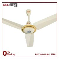 GFC Ceiling Fans 56 Water Proof Model Energy Efficient Electrical Steel Sheet and 99.9% Pure Copper Wire Superior quality aluminum alloy construction Brand Warranty - Installment