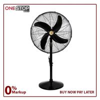 Super Asia AC DC Pedestal Fan 24 Inch Brand Warranty - Installments