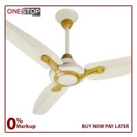 GFC AC DC Ceiling Fan 56 Inch Superior Model High quality paint for superior finishing Energy Efficient Electrical Steel Sheet - 99.9% Pure Copper Wire - Installment
