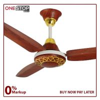 GFC Ceiling Fan Perfect Modle Size: 56 Energy efficient Electrical Steel Sheet and 99.9% Pure Copper Wire Superior quality aluminum alloy construction Brand Warranty - Installment