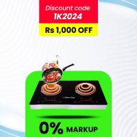 Glam Gas Hot Glow-920 Infrared Ceramic Cooker With Official Warranty Upto 12 Months Installment At 0% markup