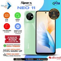 SparX Neo 11 4GB 128Gb On Easy Installments (12 Months) with 1 Year Brand Warranty & PTA Approved With Free Gift by SALAMTEC & BEST PRICES
