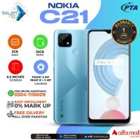 Nokia C21 2GB 32Gb on Easy installment with Official Warranty and Same Day Delivery In Karachi Only - SALAMTEC BEST PRICESS