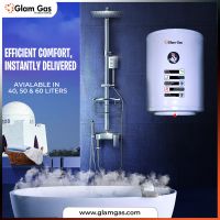 Glam Gas Water Heater EWH-12 Geyser (50L) | Water Geyser Electric | 0% Installment Available