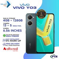 Vivo Y03 4gb,128gb On Easy Installments (Upto 9 Months) with 1 Year Brand Warranty & PTA Approved with Giveaways by SALAMTEC & BEST PRICES