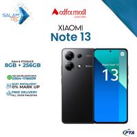 Xiaomi Redmi Note 13 8GB RAM 256GB Storage On Easy Installments with 1 Year Brand Warranty & PTA Approved by SALAMTEC & BEST PRICES